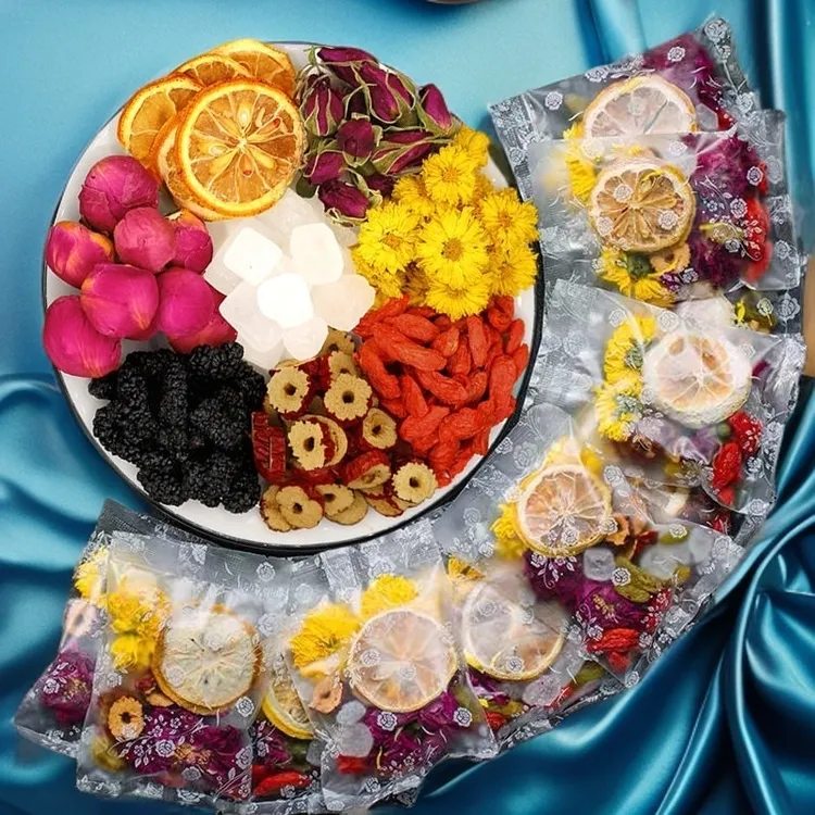 柠檬西梅玫瑰花熬夜组合茶男女菊花独立包装甄选果茶水果茶