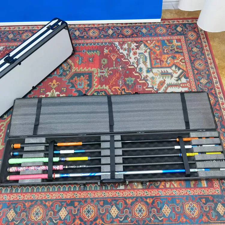 钓鱼包新款鱼竿包硬壳鱼竿海杆专用箱包多功能渔具箱