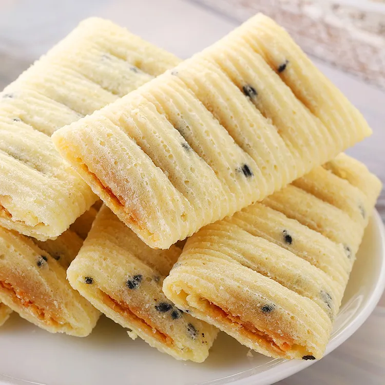厦门特产蛋花酥老子脆皮夹心蛋卷饼干香酥花生酥休闲零食品笋0g