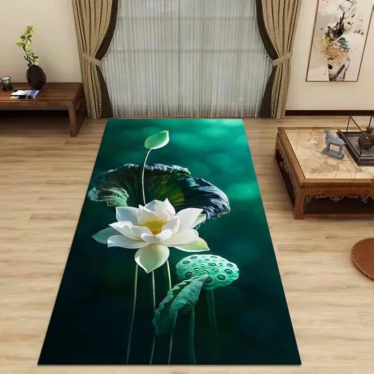 四季款家用卧室长条礼拜垫顺滑108专用垫子地垫运动毯