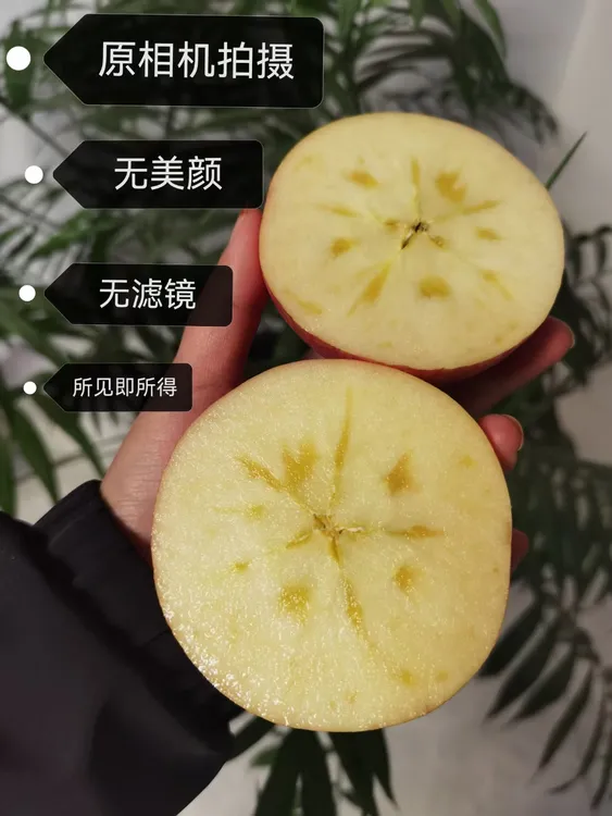 山西万荣黄土高坡纸加膜红富士脆甜爽口净重9斤