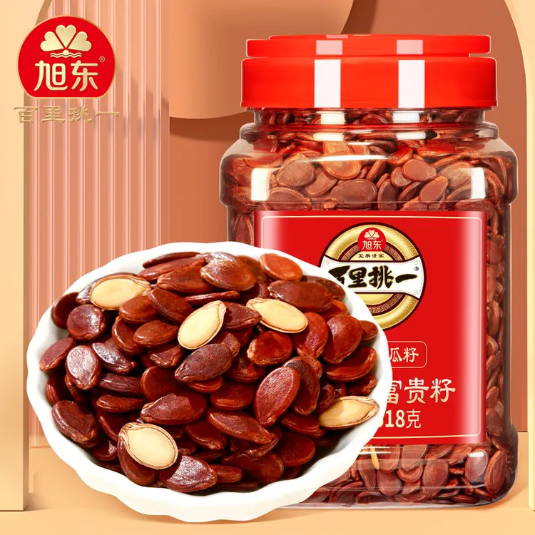 【正宗】旭东罐装大颗粒原色五香味红瓜子婚宴喜事送礼团购批发零食
