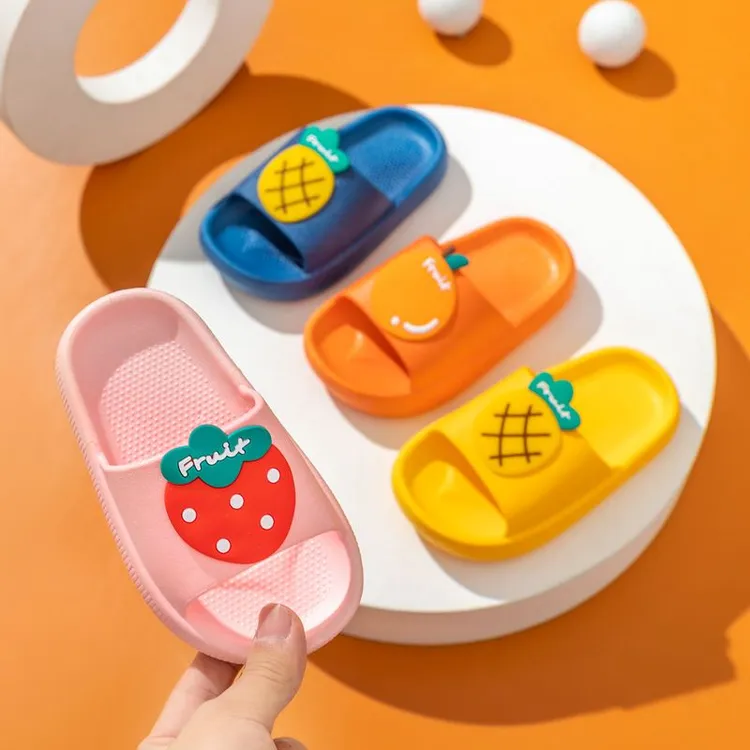 2024儿童拖鞋春男童女童室内家用小孩防滑软底小童亲子外穿卡通家