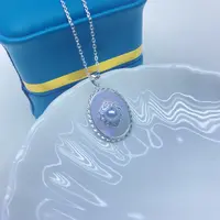 琪心 海水akoya真多麻灰珍珠复古叠戴百搭吊坠（不含链）