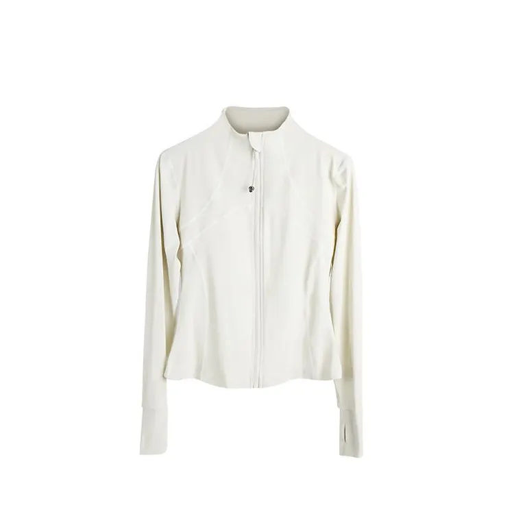 运动外套女健身服长袖上衣跑步服裸感速干瑜伽服女防晒训练服109