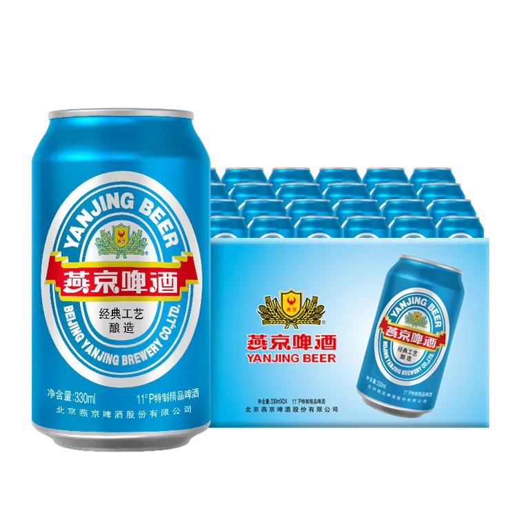 YANJING/燕京啤酒蓝听11度 经典工艺 330ml*24瓶（晁夕特价）