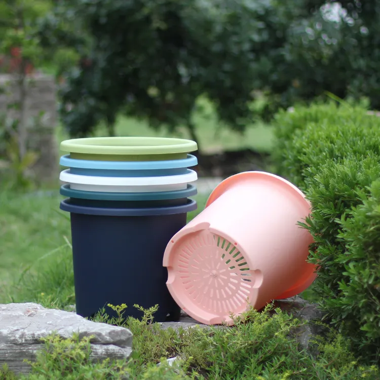 嘉佰莉Deepot8号花盆捡漏塑料透气养花控根清仓花盆清仓捡漏