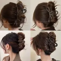 春夏秋冬抓夹大号鲨鱼夹高级感女新款后脑勺夹子抓夹大号盘发神器