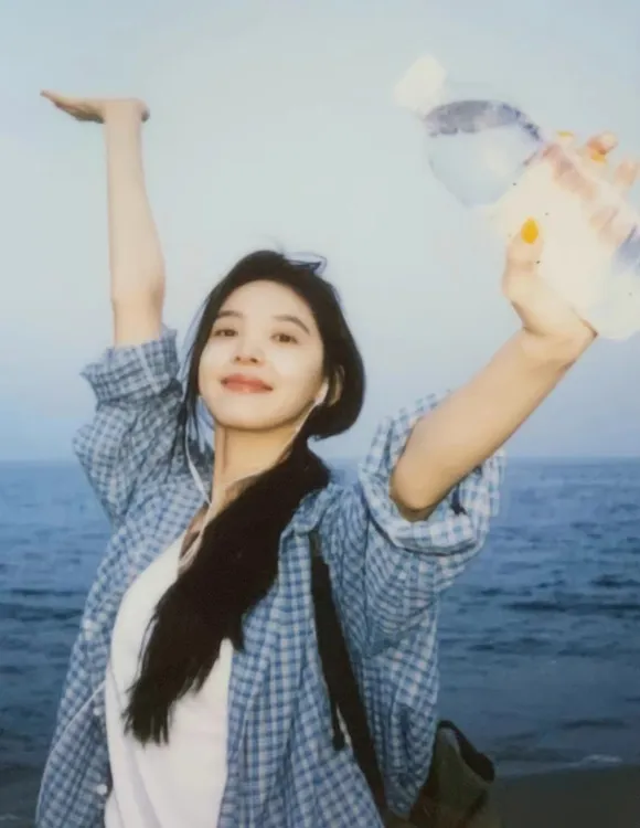 HHYB Hello格子衬衫女款防晒衬衫2024夏季透气上衣外套Q242003