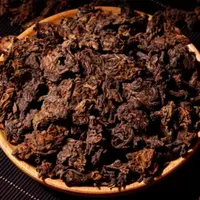 2019年易武麻黑珍珠老茶头熟茶散茶M9号9月25日