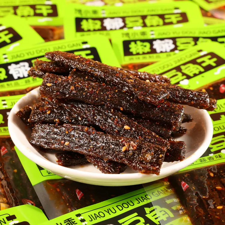 豆有味豆角干辣条零食儿时麻辣小包山豆角充饥小吃湖南体闲食品