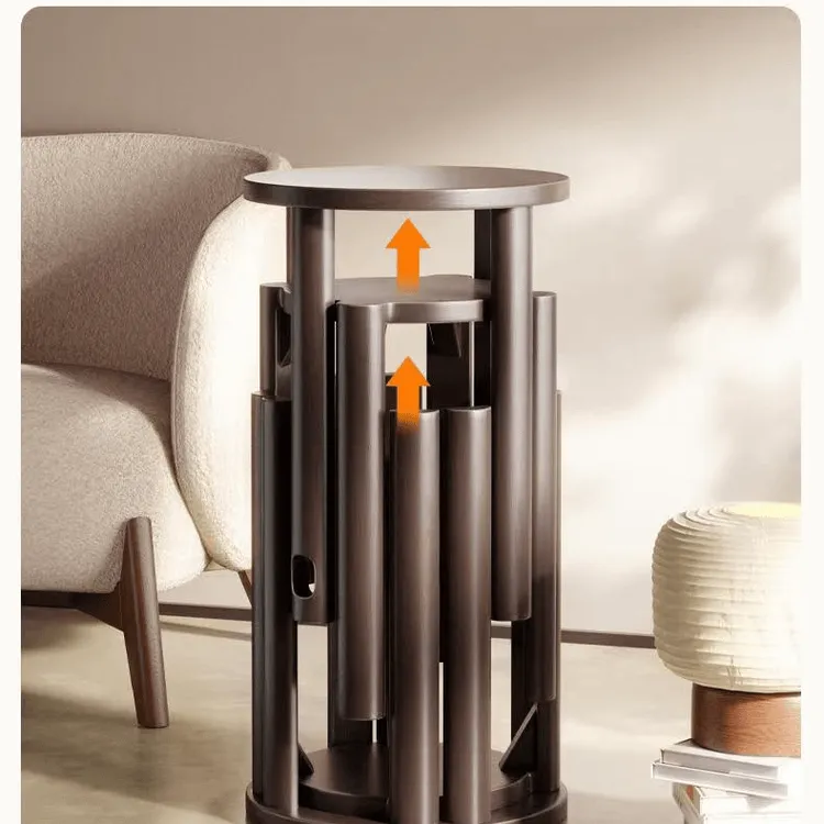 四合一凳子实木四喜凳叠叠凳可叠放凳子新中餐厅多功能椅子圆凳子