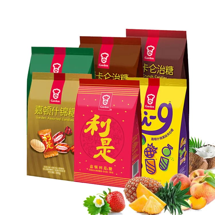 嘉顿糖果利是糖300g过节送礼年货员工福利薄荷什锦结婚喜糖婚庆糖