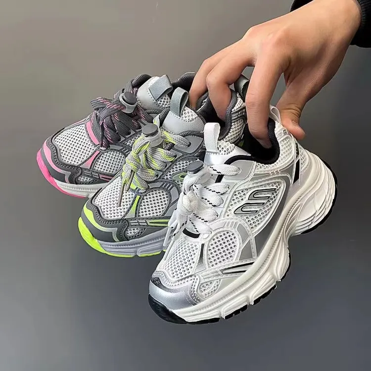 透网双网可选儿童夏季网面运动鞋老爹鞋潮鞋厚底软底百搭休闲鞋