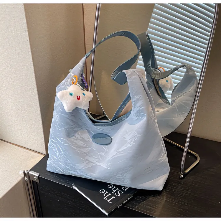 包包女2024新款今年流行大容量托特包百搭夏季单肩包大学生上课包