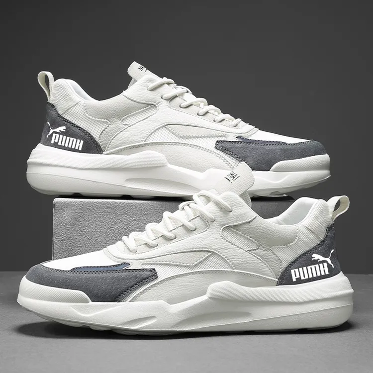 轻奢潮牌男鞋夏季新款运动休闲鞋男潮流百搭鞋子男跑步鞋老爹鞋男