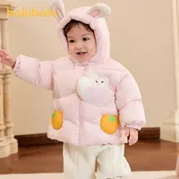 【balaOne】巴拉巴拉婴儿羽绒服男童冬季女童短款连帽外套宝宝儿童