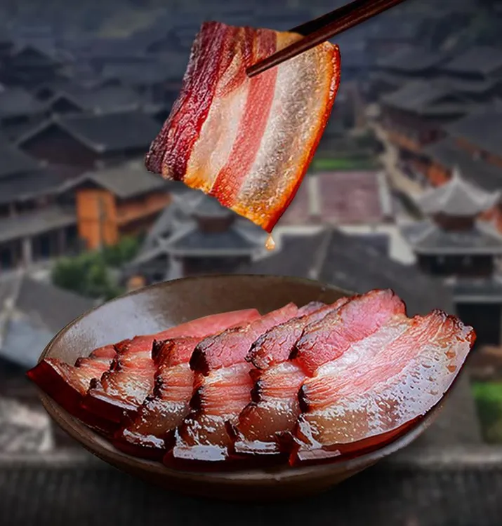 恩施正宗腊肉烟熏五花肉腊肉1斤2斤3斤5斤10斤四川土猪腊味