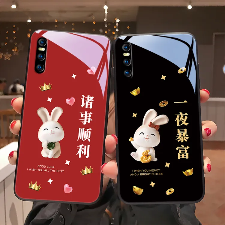 一夜暴富vivox27手机壳x27pro防摔个性vivox23创意新年女款情侣款