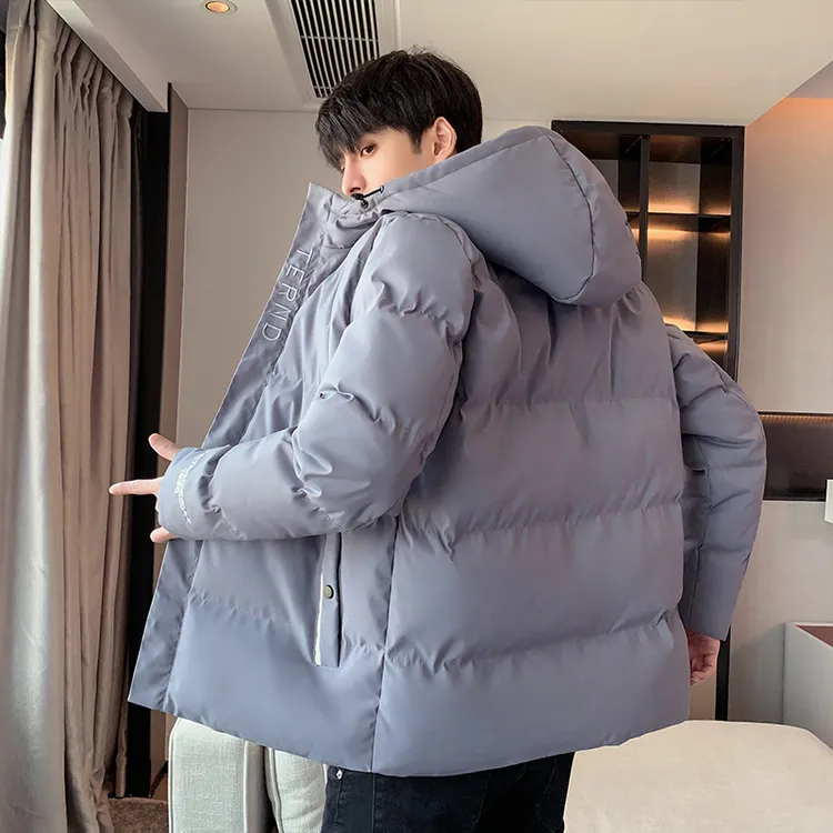 冬季休闲防风透气棉袄情侣百搭宽松面包服加厚保暖透气棉衣外套