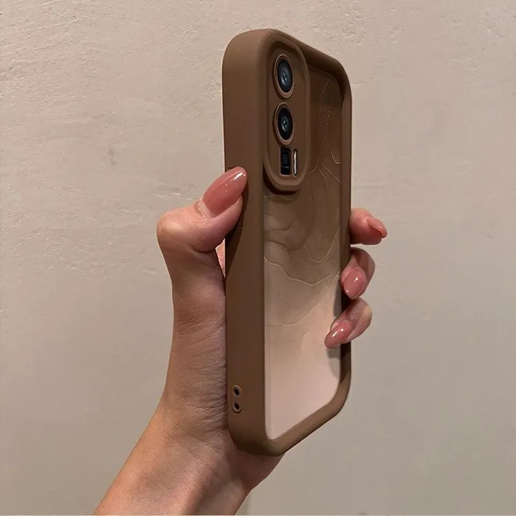 美拉德渐变小米红米k60手机壳简约设计感redmik50pro小众k40全包