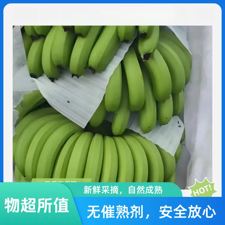 海南青皮香蕉现摘现发不水洗不泡药水新鲜应季水果