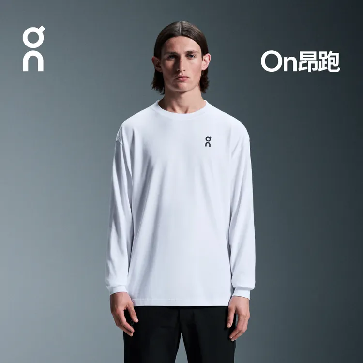 Club Long-T On昂跑男款休闲长袖T恤