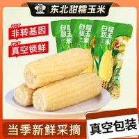 东北白甜糯玉米新玉米粘米黏新鲜真空玉米棒苞米非转基因