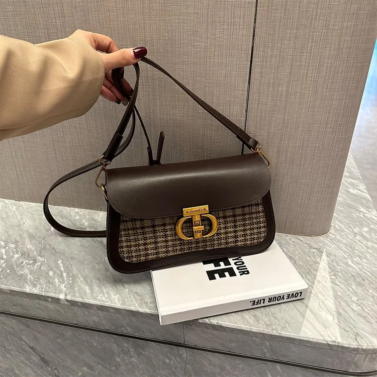 新疆包邮小香风时尚网红洋气百搭潮流小包包小众复古女单肩斜挎包