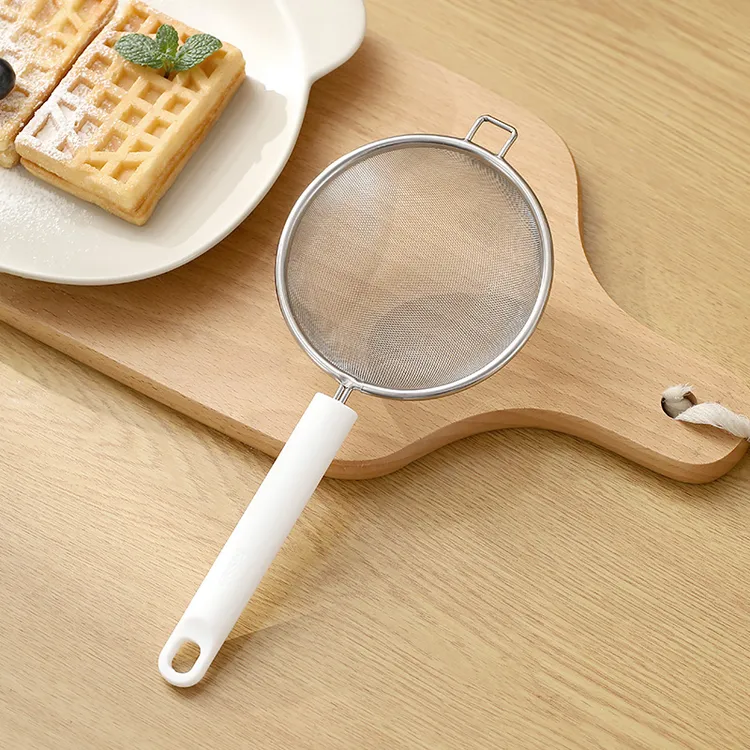 FaSoLa漏勺豆浆过滤网婴儿辅食超细漏网果汁过滤器蛋液烘焙面粉筛