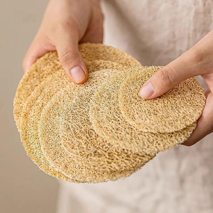 丝瓜络茶杯垫紫砂壶隔热垫子干泡台茶承吸水养壶垫茶道茶具零配件