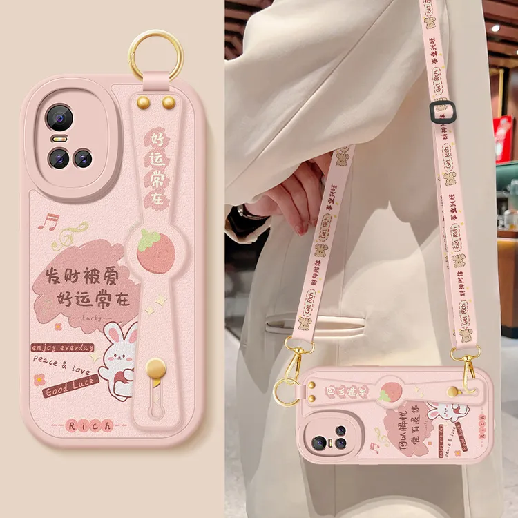 vivos10手机壳s10e斜挎腕带挂绳s10pro全包防摔保护套硅胶软壳女