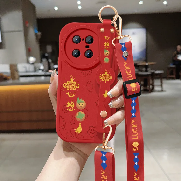 vivox90手机壳新款x90s斜挎腕带挂绳VIVO全包防摔保护套硅胶软壳