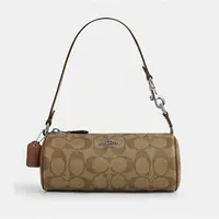COACH/蔻驰 经典标志NOLITA圆筒包腋下女手包CP475 19.5*8.5*8.5