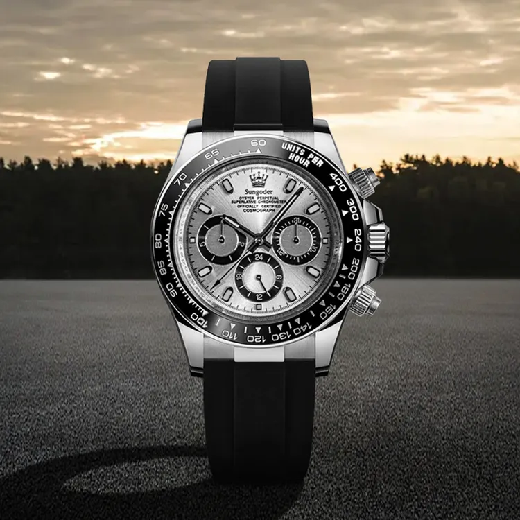 【专柜正品】Sungoder奢华高档机械经典男士腕表潮流百搭男款