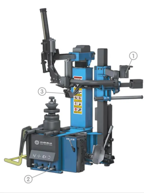 中意泰达拆胎免撬棍拆胎机