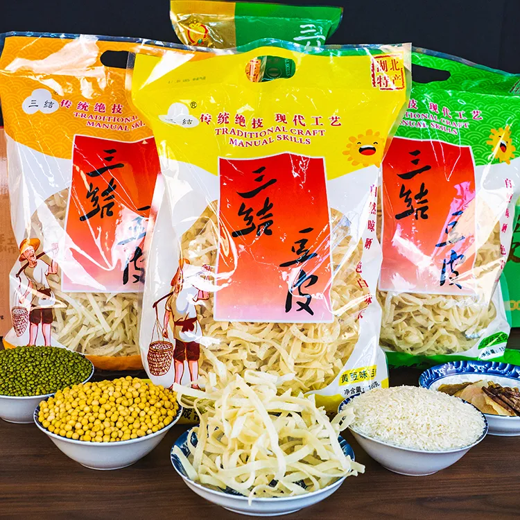 三结【大伢专属】湖北特产  应城三结豆皮 家乡味道 传统美食