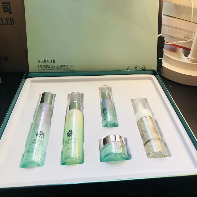 景翔诺贝妮复活草水漾套5件套补水保湿院线护肤品套盒补水套盒