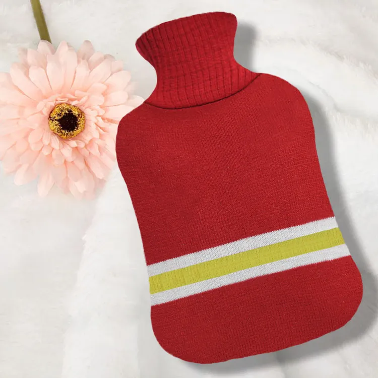 热水袋热敷大号毛绒灌水暖水袋注水敷肚子敷腰脚用暖肚子暖宝