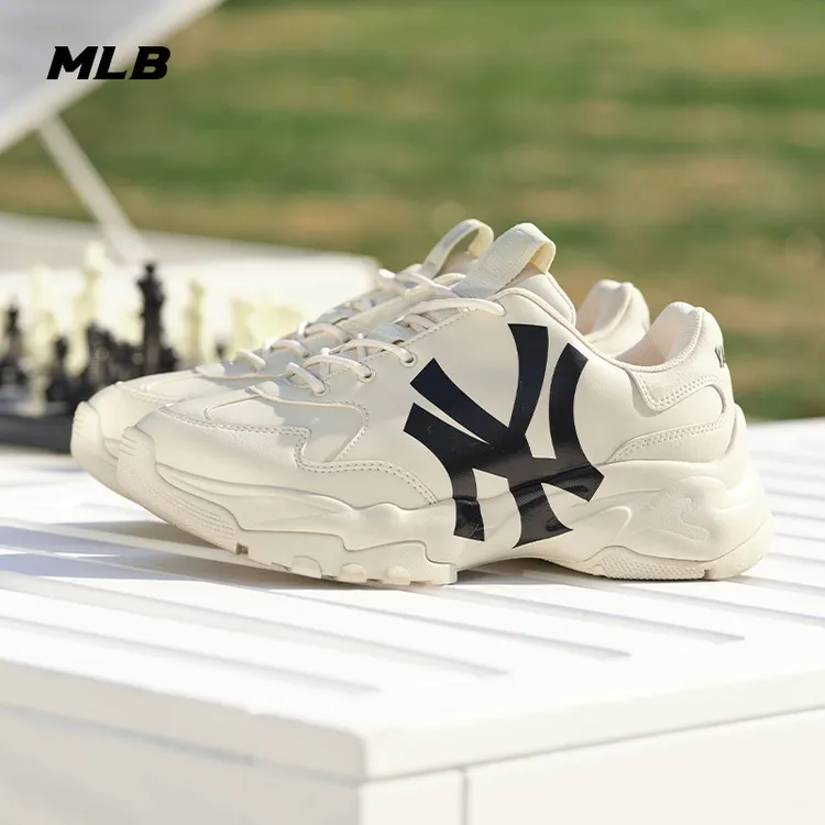 【流光风】MLB老爹鞋男女鞋情侣复古增高休闲鞋百搭运动鞋3ASHC104N
