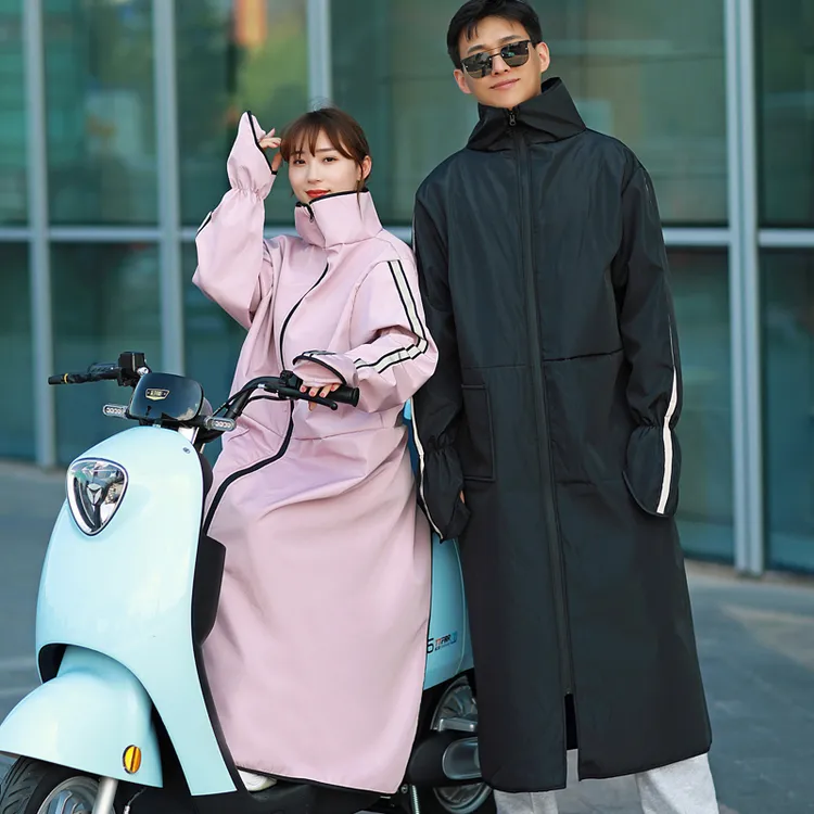 电动车挡风被长款外套冬骑车挡风衣防水保暖加绒加厚电瓶车防风罩