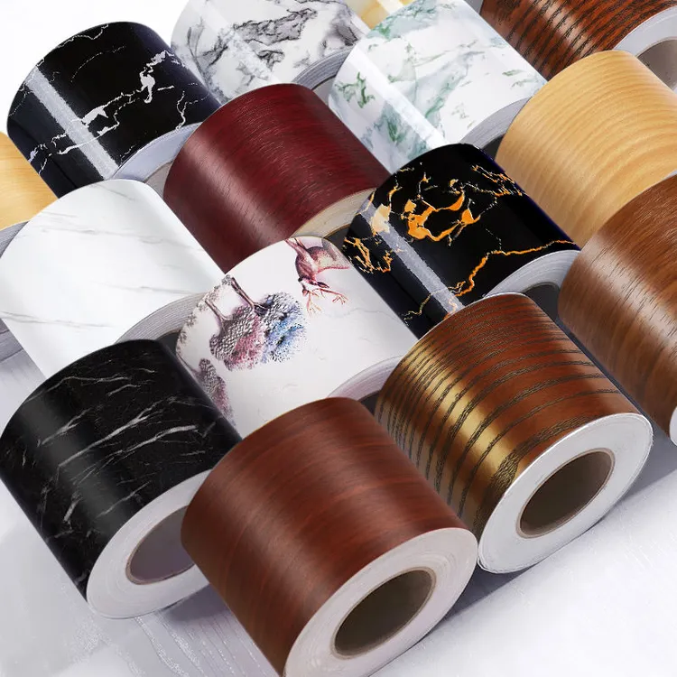 自粘地脚线墙贴纸门框客厅窗台防水pvc波导线装饰踢脚线腰线贴纸