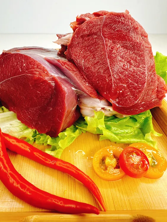 【吉林鹿乡】自选新鲜现杀梅花鹿腿肉  空运包邮 加急配送