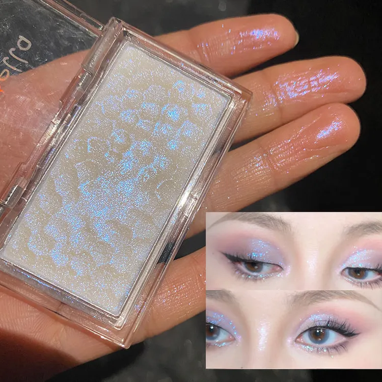 Candy bella土豆泥高光粉高光膏二合一面部提亮超闪爆闪单色眼影