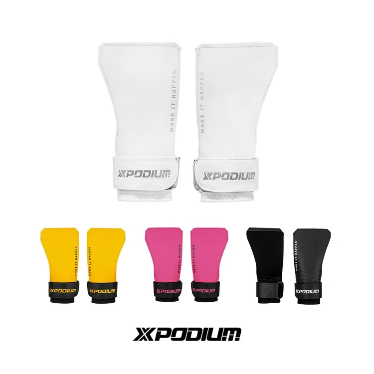 XPODIUM 健身手套引体向上握力护掌运动护腕单杠辅助带训练防滑