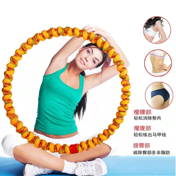呼啦圈女瘦肚子收腹加重减肥专用神器不伤腰乎夫拉圈成人甩脂减腹