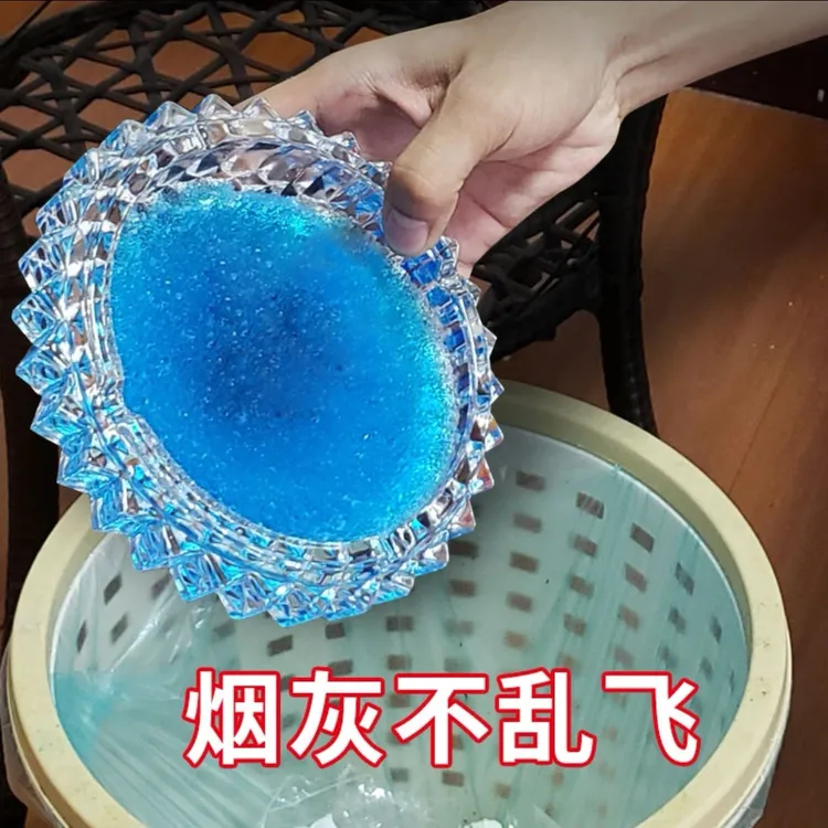 烟灰缸灭烟沙熄烟除烟味室内俱乐部空气净化剂烟灰清洁剂神器香膏