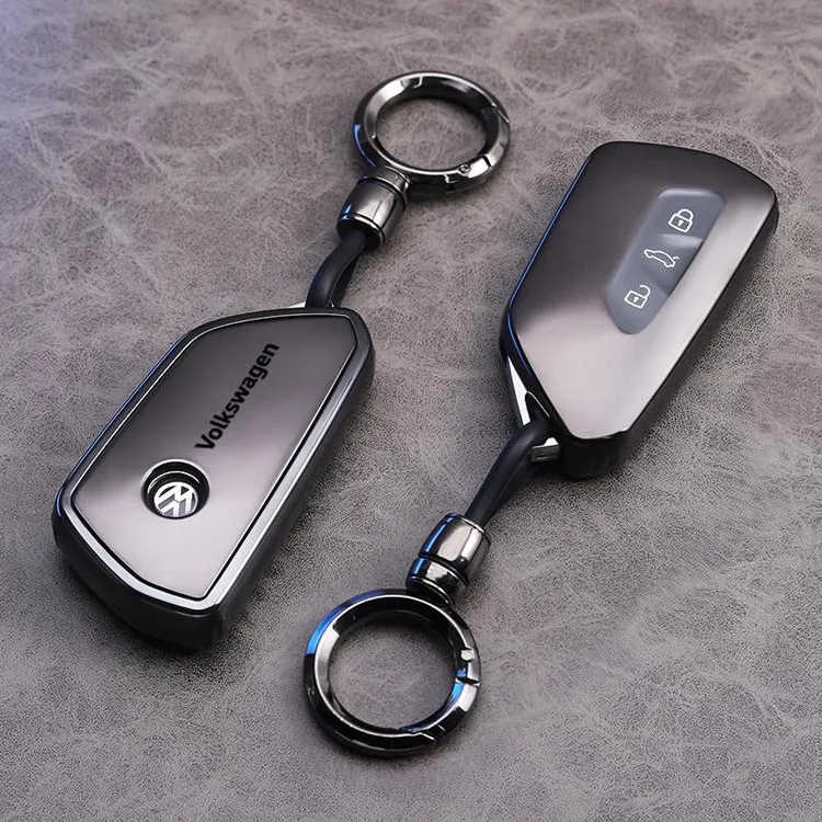 大众途昂钥匙套id3高尔夫8凌渡l揽巡id4揽境id6专用2024款车扣壳