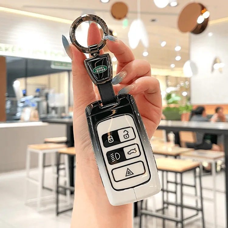 适用路虎钥匙套揽胜运动版星脉极光钥匙扣发现4神行5车钥匙壳包