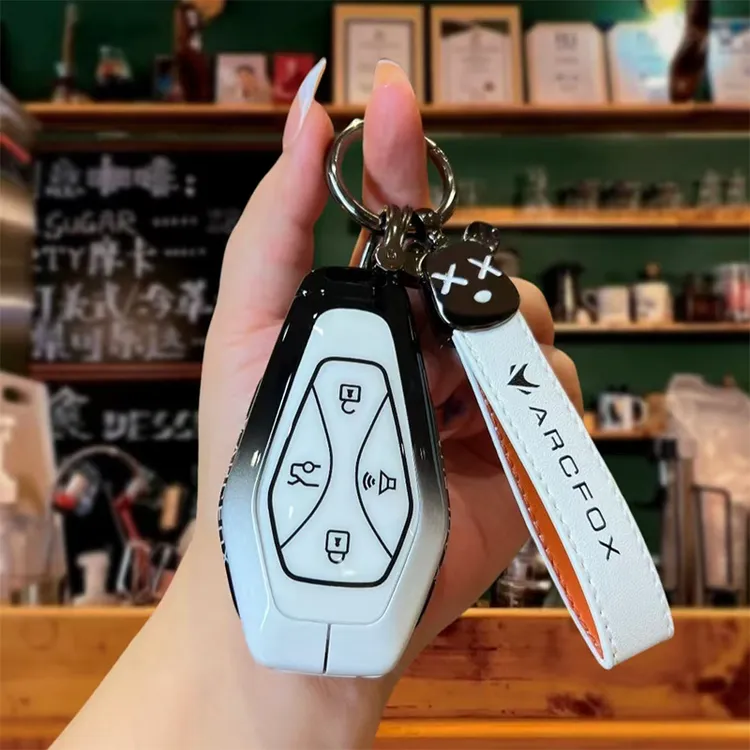 北汽极狐t5钥匙套24新款ARCFOX阿尔法ST5高档考拉S金属壳包扣男女